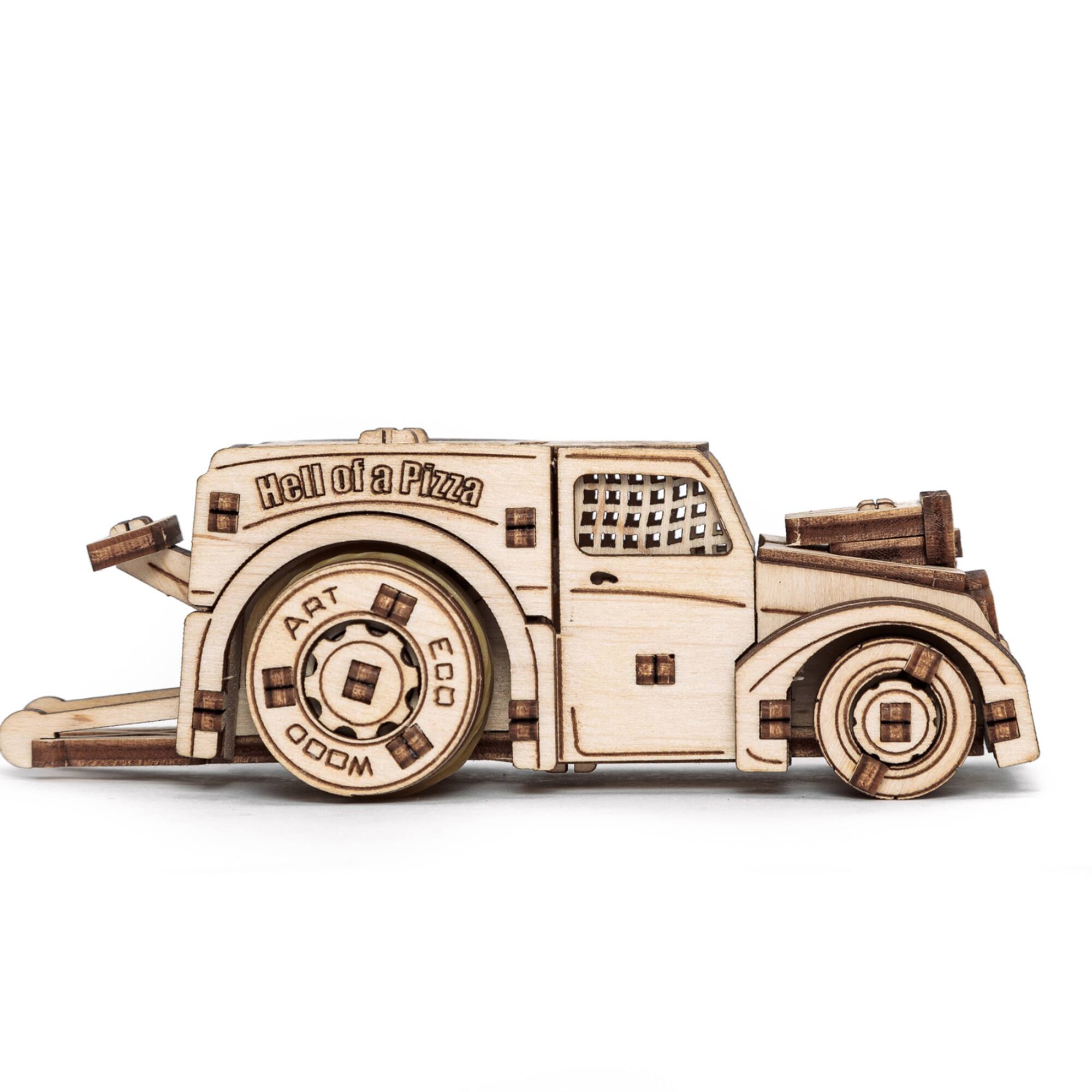 EWA™ Eco-Wood-Art 5-in-1 Vehicles 3D Wooden STEM Construction Kit